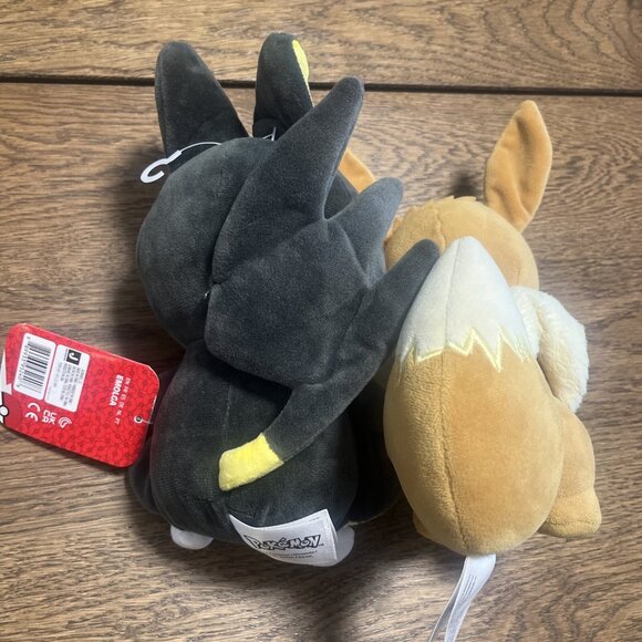 Pokemon Plush Emolca New Eevee NWOT Stuffed Animal Plush Toy Doll 9” - Picture 3 of 8